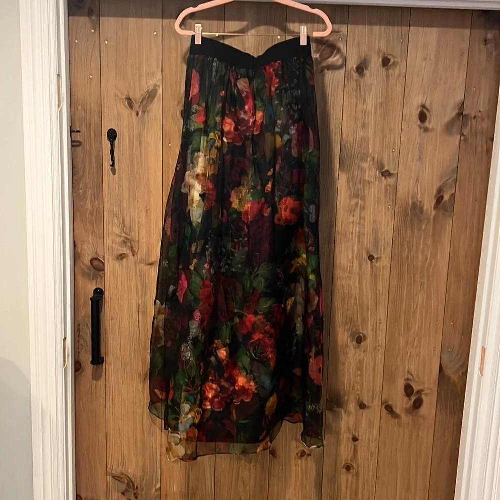 SOLD EUC Alice + Olivia Yvonne Ball Gown Maxi Skirt Sz 4 - Picture 7 of 8